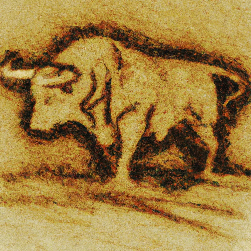 Bik u talogu od kafe u šolji