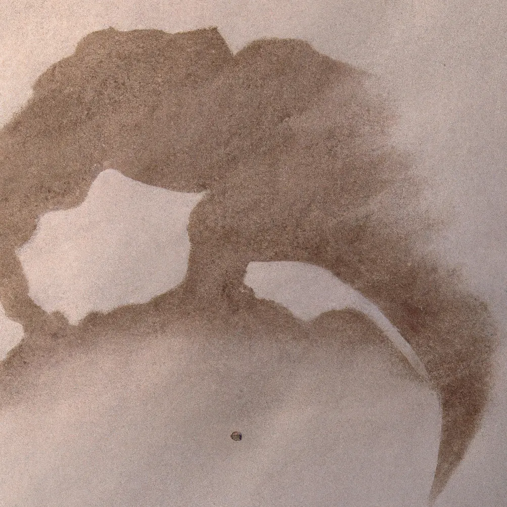 Dinosaurus u talogu od kafe u šolji