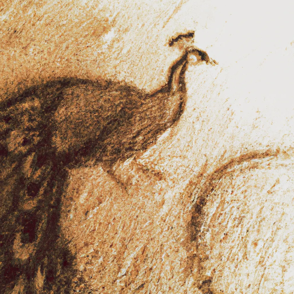 Paun u talogu od kafe u šolji