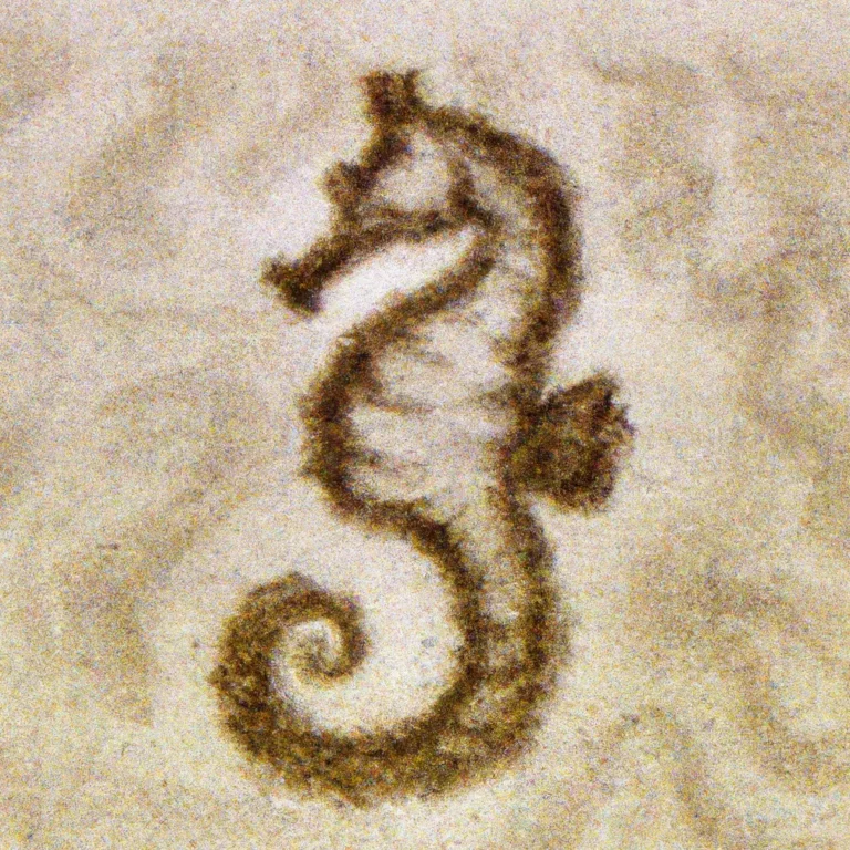 Šta predstavlja morski konjic u šolji kafe?