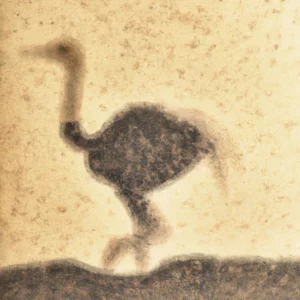 Noj u talogu od kafe u šolji