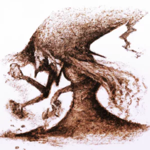 Veštica u talogu od kafe u šolji