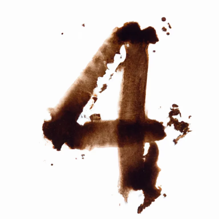 Broj 4 u šolji kafe – simbolika i značenje