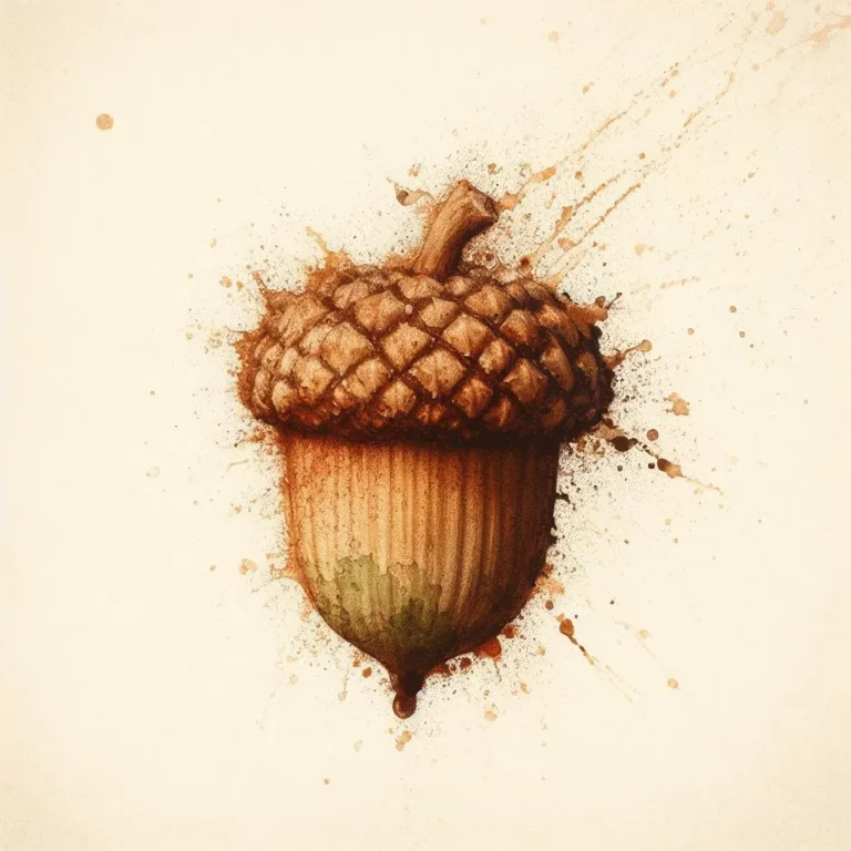 Značenje i simbolika žira u šolji kafe