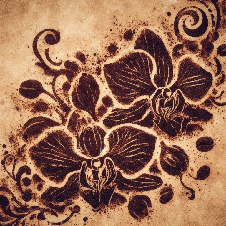 Orhideja u šolji kafe – značenje i simbolizam